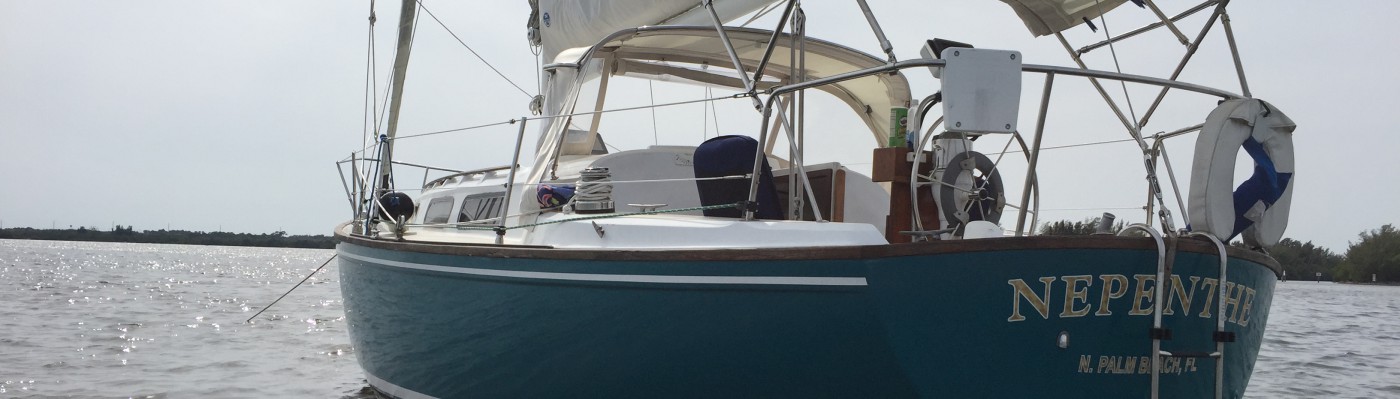 Sailing aboard Nepenthe