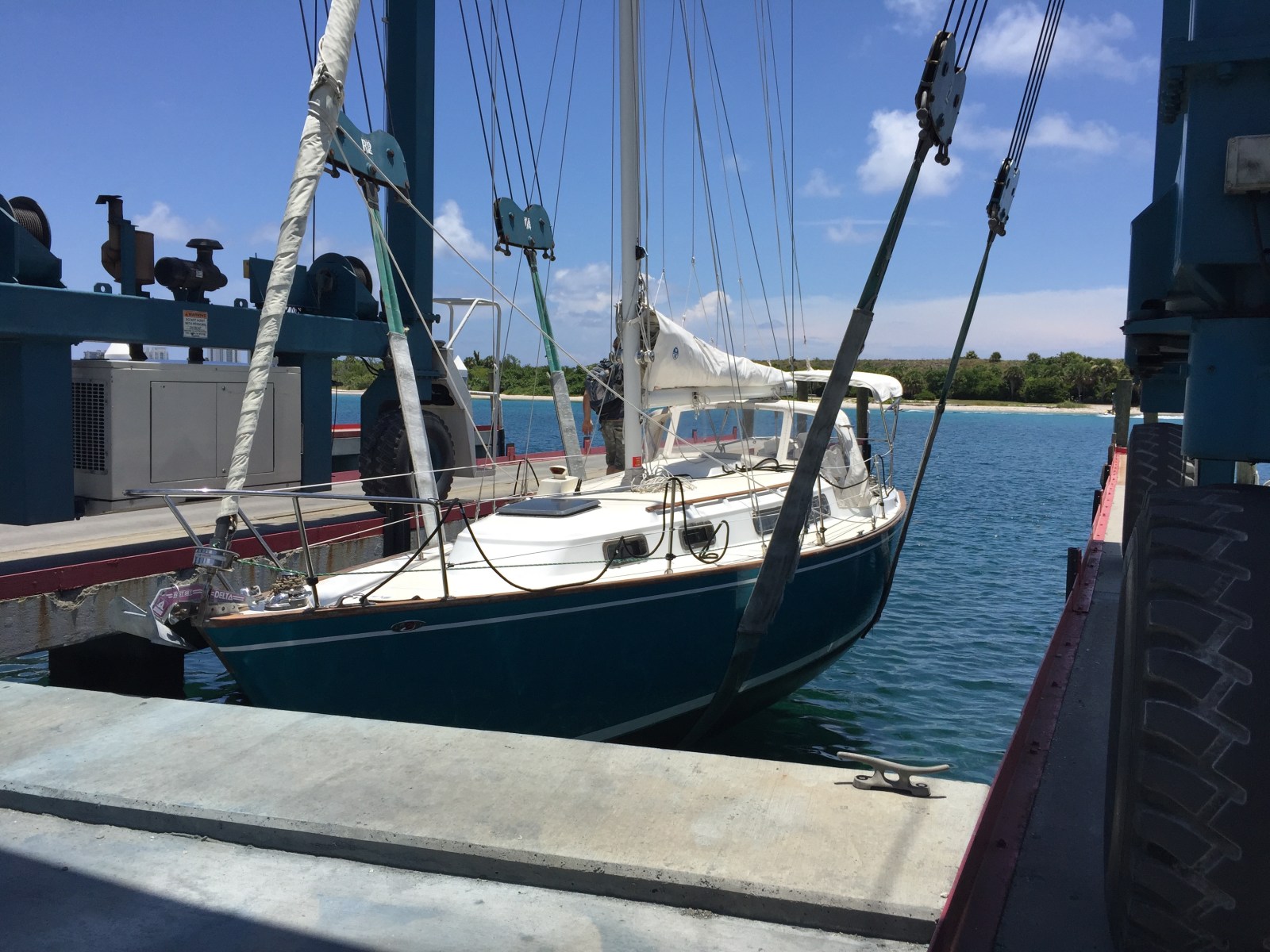 Sailing aboard Nepenthe