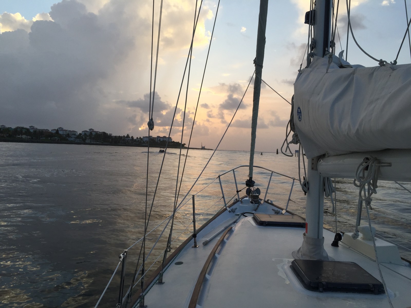 Sailing aboard Nepenthe